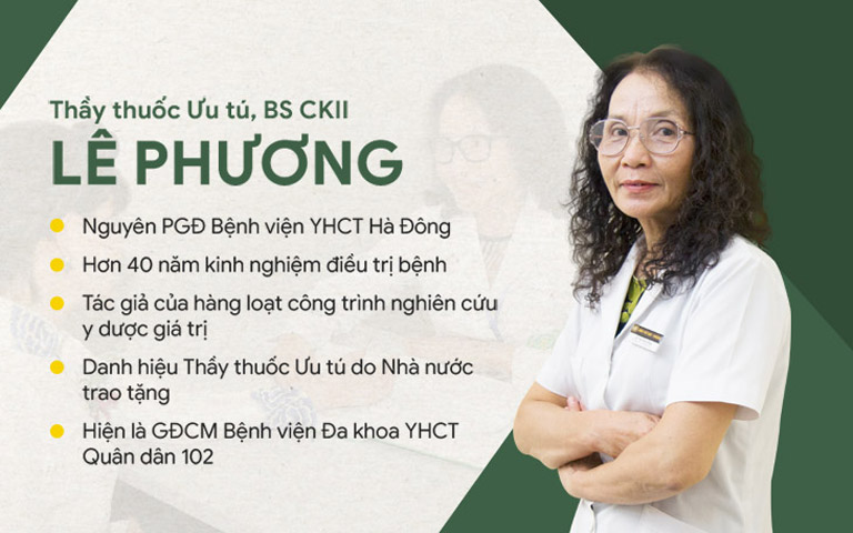 Bác sĩ Lê Phương là một thầy thuốc giỏi chuyên môn và giàu kinh nghiệm