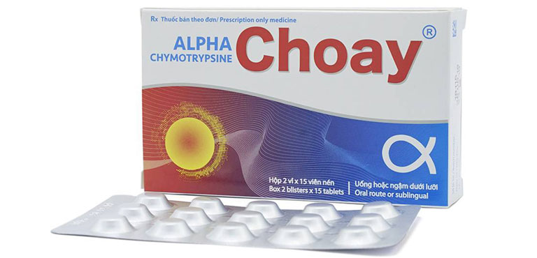dùng thuốc Alpha Choay chữa viêm họng 