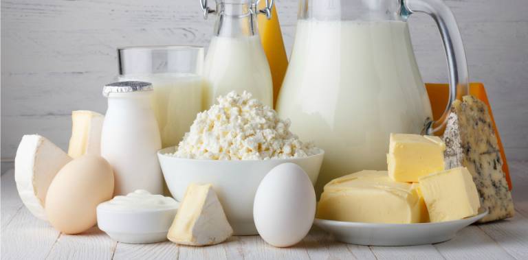 Sữa và các sản phẩm làm từ sữa là các chất béo bão hòa