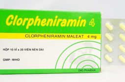thuốc clorpheniramin 4mg