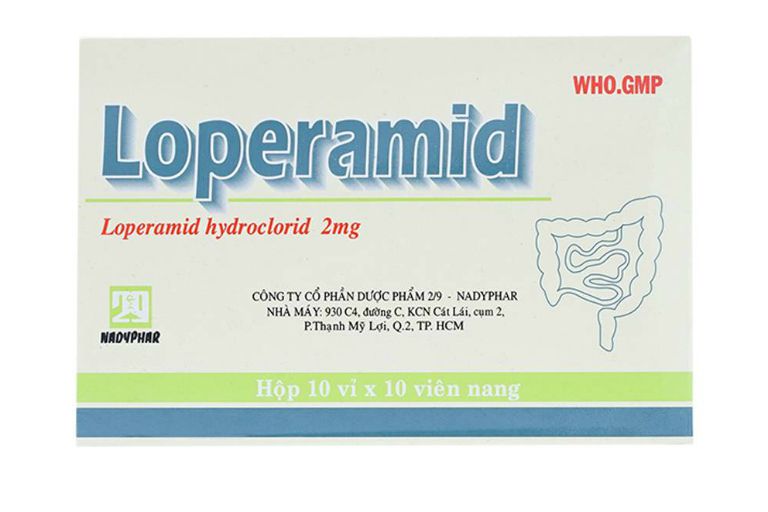 Thuốc Loperamid uống chữa tiêu chảy cho người lớn