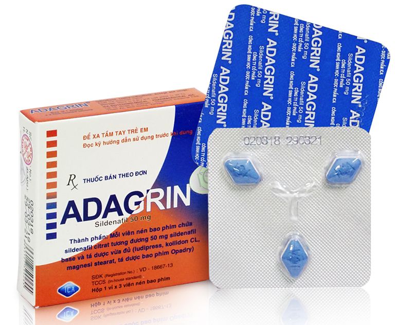 Thuốc cường dương Adagrin hỗ trợ cương dương được kiểm định và đánh giá cao về chất lượng