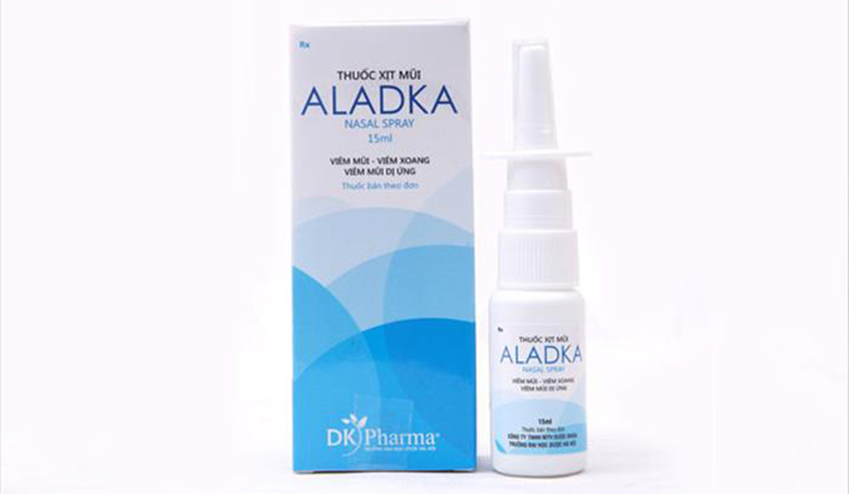 Thuốc xịt mũi Aladka có tác dụng ức chế sự phát triển của vi khuẩn, chống lại tình trạng dị ứng