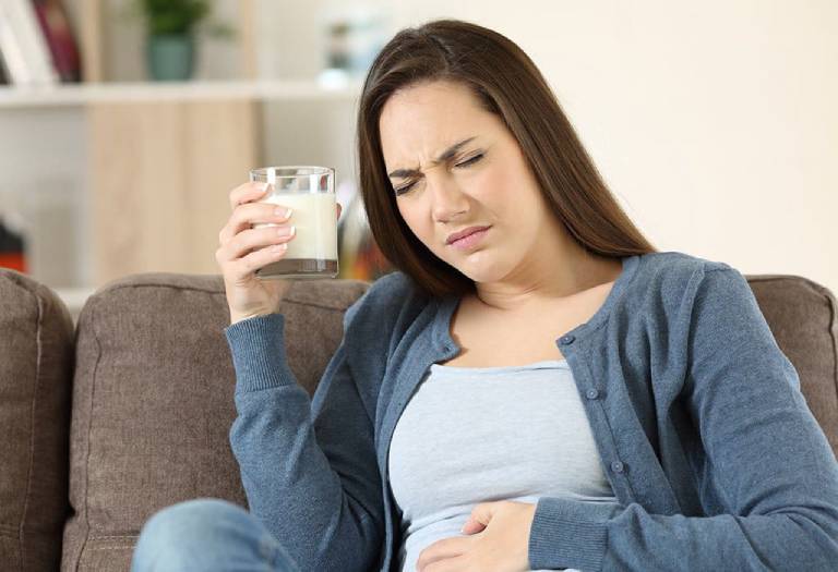 Những người mắc chứng không dung nạp lactose cũng thường mắc chứng ăn không tiêu buồn nôn