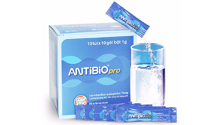Antibio Pro: Công dụng, cách sử dụng và giá bán loại 100 túi/1g