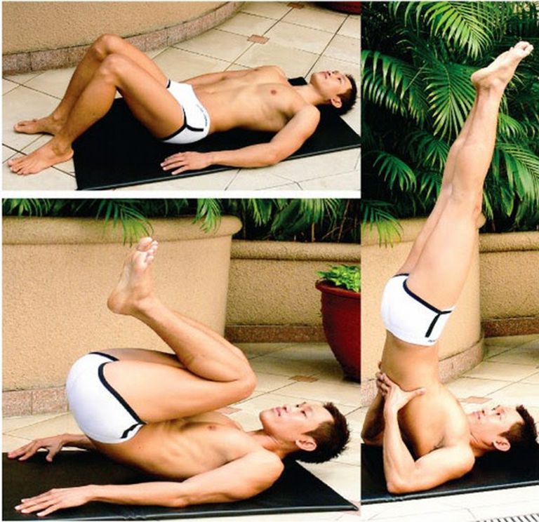 Bài tập yoga tư thế cây nến giúp tuyến giáp và tuyến cận giáp hoạt động mạnh mẽ