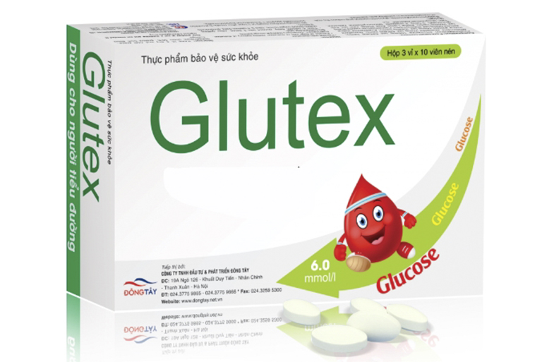 Glutex là thực phẩm chức năng dành riêng cho người tiểu đường tuýp 2