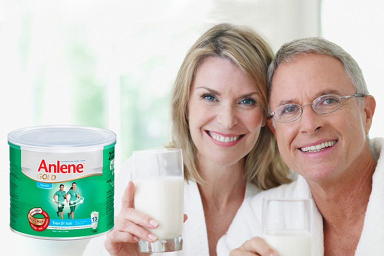 Sữa Anlene tốt cho xương khớp người già, người cao tuổi