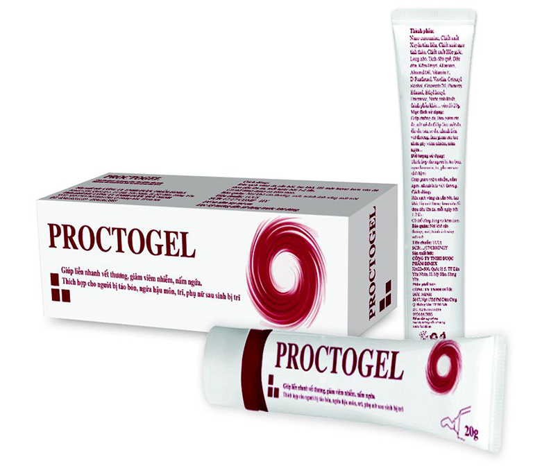Thuốc bôi trĩ Proctogel dùng để làm giảm các triệu chứng của bệnh trĩ an toàn hiệu quả với mẹ bầu
