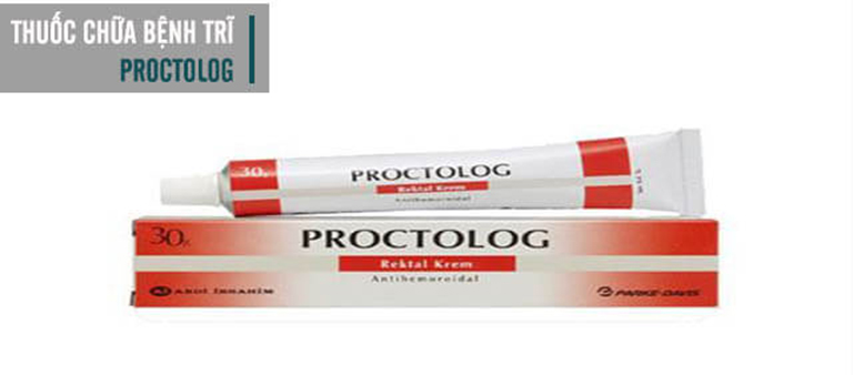 Thuốc bôi trĩ Protolog tác dụng điều trị tại chỗ, làm giảm tình trạng sưng viêm