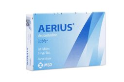 Thuốc Aerius được chỉ định để điều trị dị ứng viêm mũi, dị ứng ngoài da.