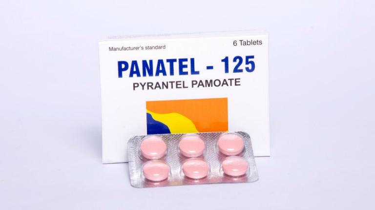 Thuốc tẩy giun Pyrantel dành cho trẻ từ 1 tuổi trở lên.