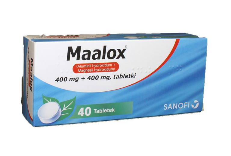 Viên nhai Maalox có tác dụng làm giảm dạ dày tiết quá nhiều axit, giúp cải thiện tình trạng đầy hơi, khó tiêu.