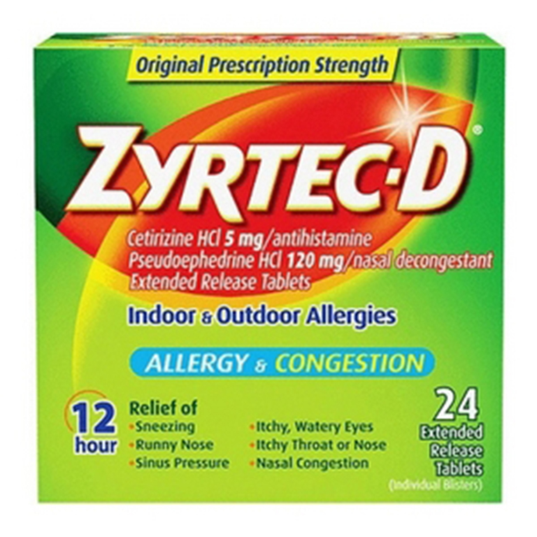 Thuốc dị ứng Zyrtec - D kháng dị ứng da từ sự xâm nhập và tác động của các tác nhân gây hại