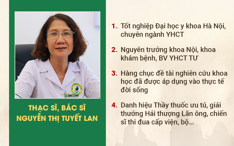 Thạc sĩ - Bác sĩ Nguyễn Thị Tuyết Lan chia sẻ thuốc chữa bệnh trĩ phổ biến nhất
