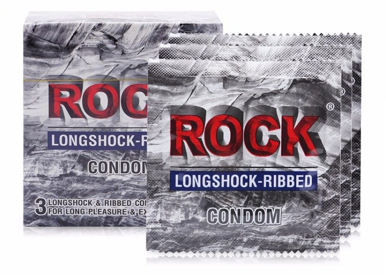 bao cao su của Thái Rock Long Shock Condom