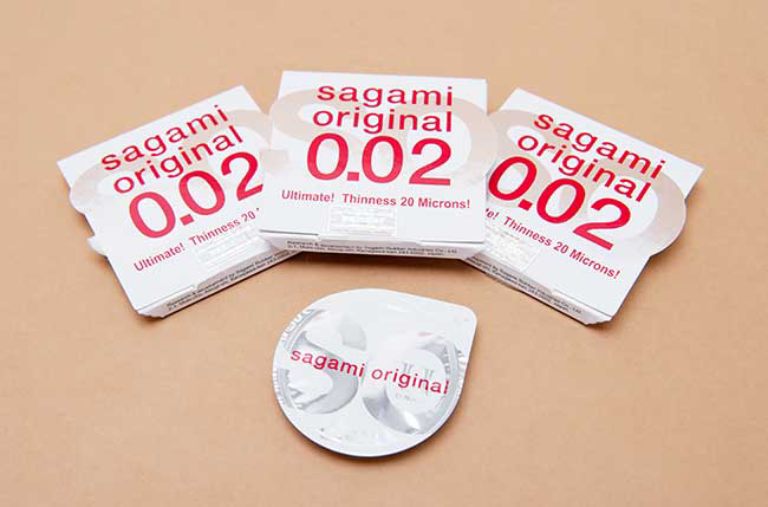 Sagami Original 0.02 nằm ở vị trí thứ 3 trên bảng xếp hạng top những bao cao su mỏng nhất thế giới