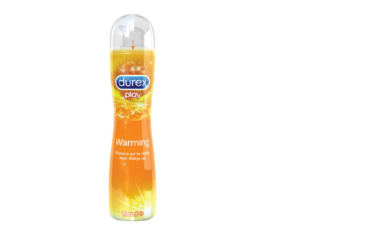 Gel bôi trơn Durex Play Warming giúp mang lại cảm giác ấm nóng, tăng cường khoái cảm khi quan hệ.
