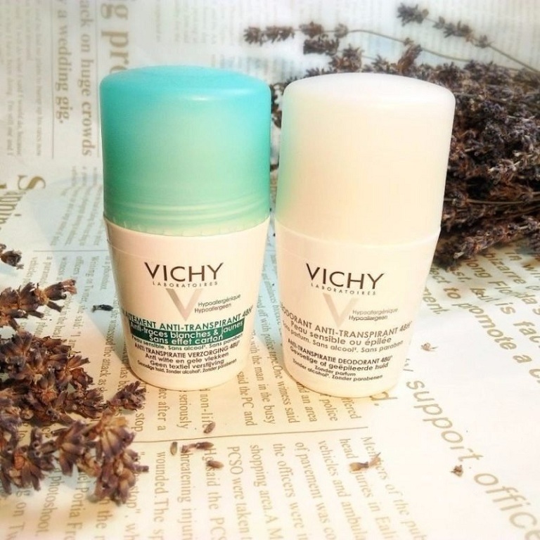 Lăn khử mùi Vichy Deodorant Anti-Transpirant 48h
