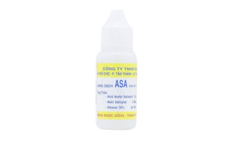Thuốc ASA ở dạng dung dịch được dùng để sát khuẩn, điều trị hắc lào, lang beng, nấm,...