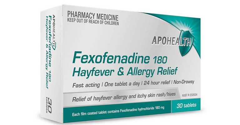 thuốc fexofenadine hydrochloride