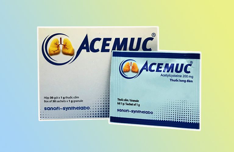 Tác dụng phụ của thuốc Acemuc