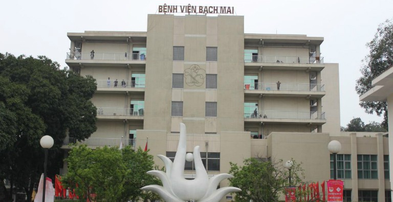 Bệnh nhân có thể chữa bệnh trĩ tại bệnh viện Bạch Mai, Hà Nội.