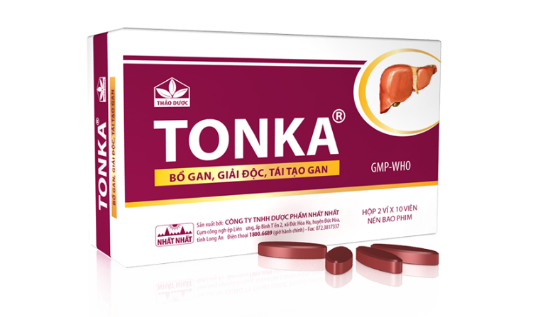 Giá thuốc Tonka là 70.000 VNĐ/hộp.
