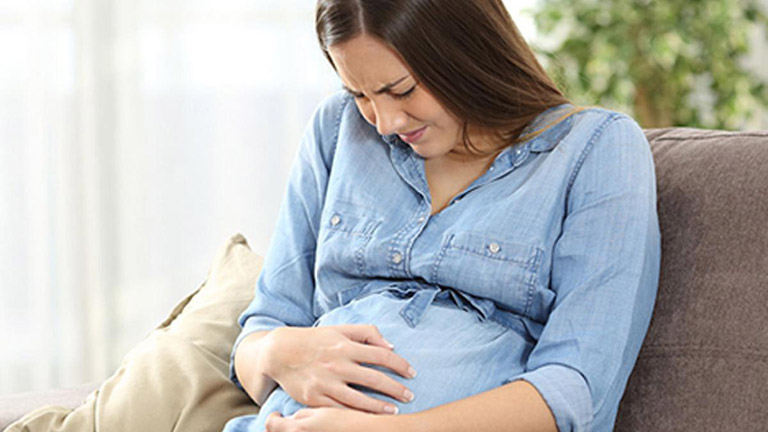 Người mang thai cũng có triệu chứng đau vùng thượng vị