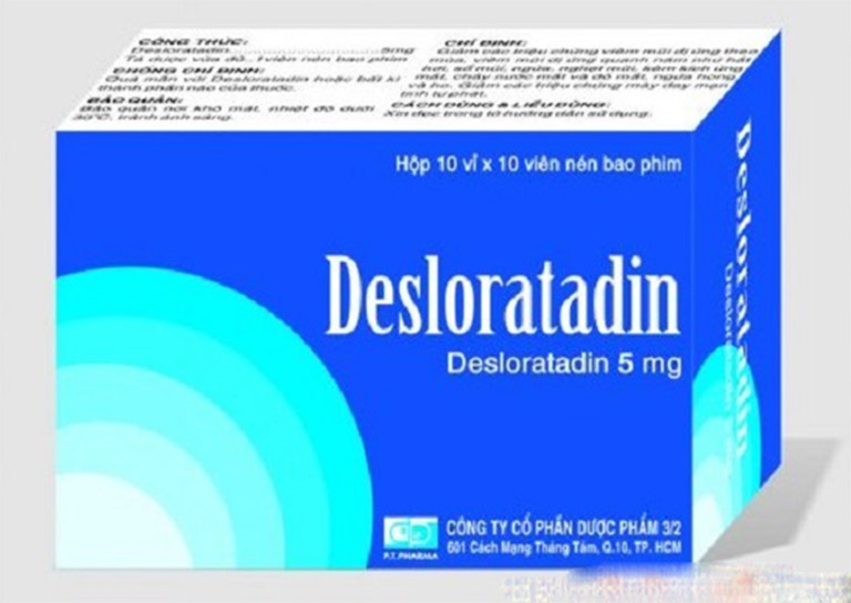 công dụng thuốc desloratadine
