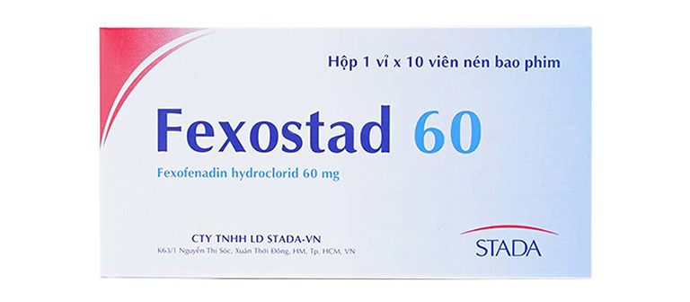 Một số thông tin cần viết về thuốc Fexostad