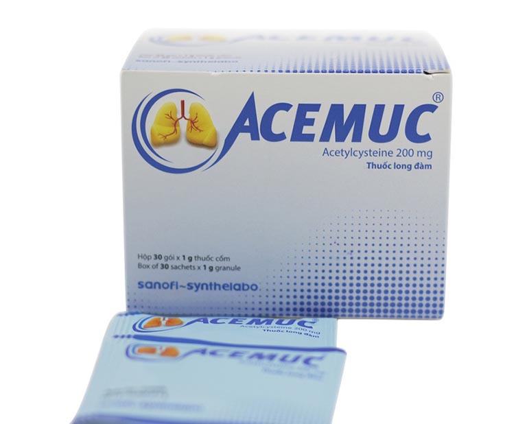 Thuốc tiêu đờm Acemuc