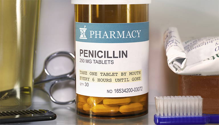 Thuốc Penicillin chữa viêm họng cấp J02