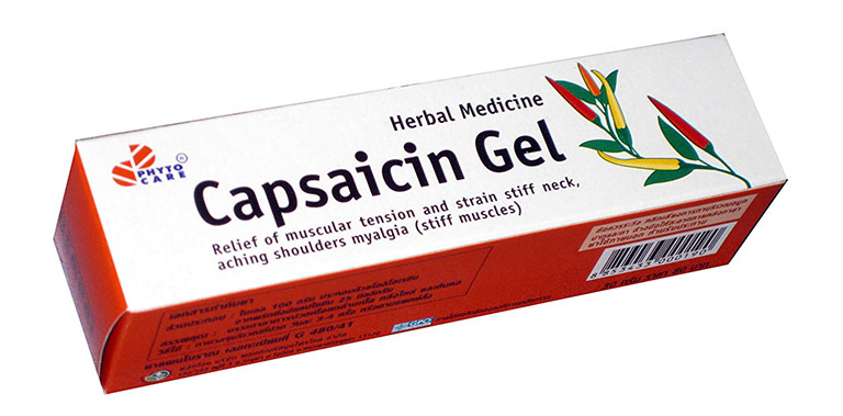 Kem capsaicin điều trị zona thần kinh ở cổ