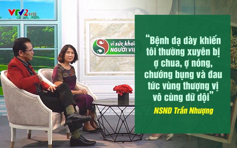 NSND Trần Nhượng từng chia sẻ về bệnh tình của mình trong chương trình Vì Sức Khỏe Người Việt - VTV2