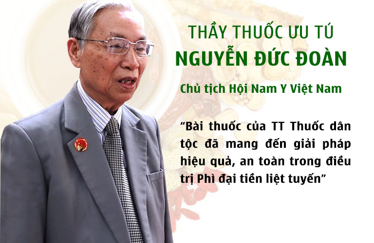 Bài thuốc Tiền liệt Thần hiệu phương được Hội Nam Y Việt Nam đánh giá cao