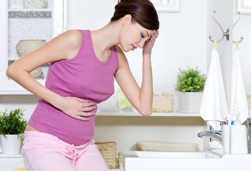 rối loạn tiêu hóa khi mang thai