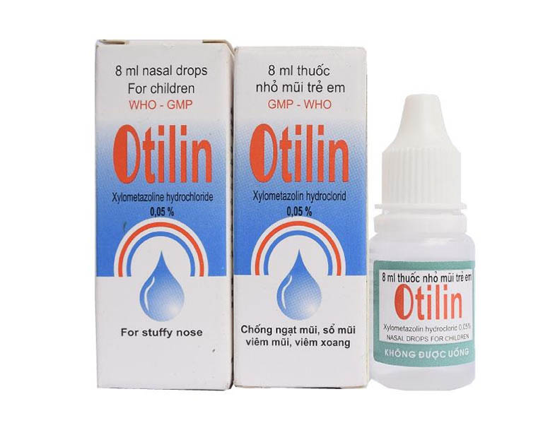 Thuốc nhỏ mũi viêm xoang Otilin