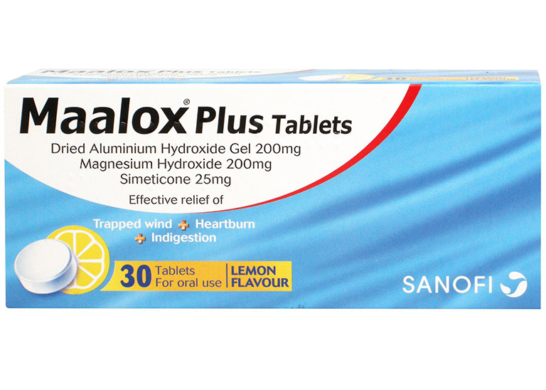 Thuốc chữa rối loạn tiêu hóa Maalox plus
