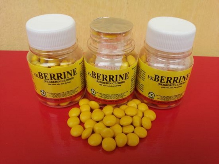 Thuốc chữa rối loạn tiêu hóa Berberin 