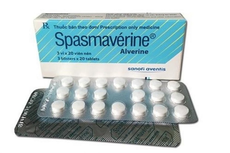 thuốc tây trị viêm đại tràng Spasmaverine
