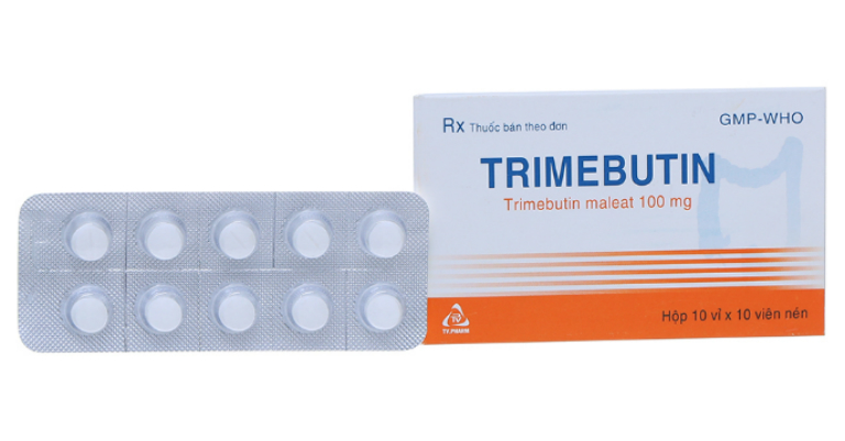 Thuốc trị viêm đại tràng Trimebutin 