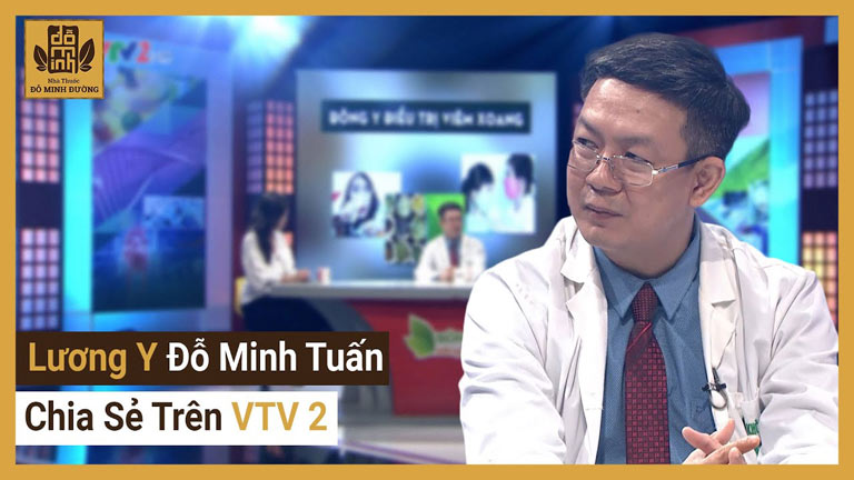 Lương y Đỗ Minh Tuấn tư vấn trên VTV2