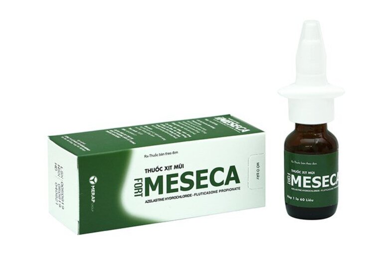 Thuốc xịt mũi Meseca có tác dụng gì? Cách dùng, giá bán