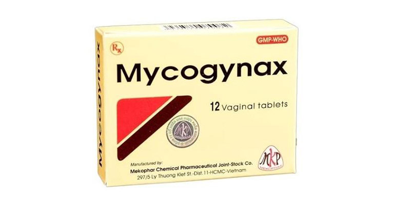 Thuốc đặt điều trị viêm âm đạo Mycogynax 