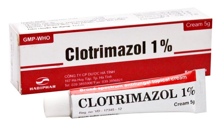 thuốc điều trị viêm âm đạo Clotrimazol 1%