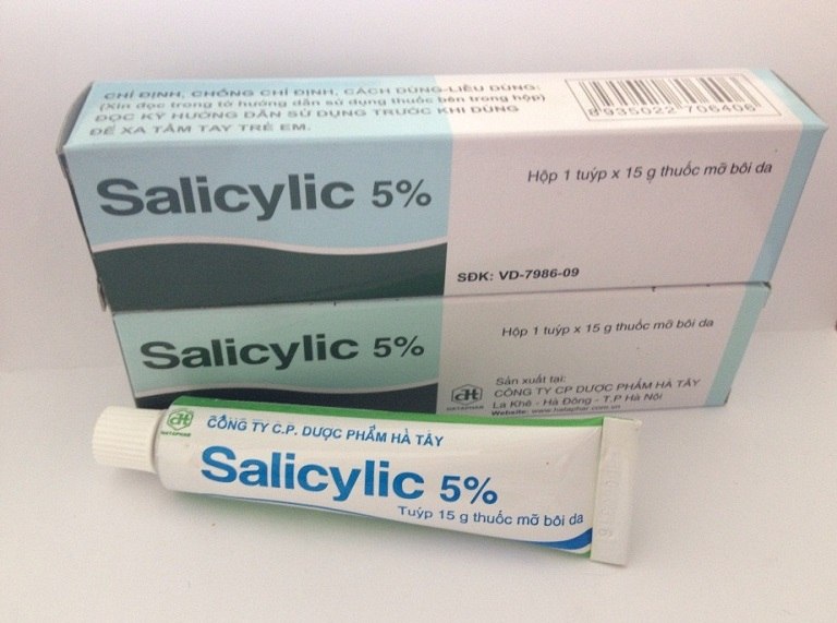 Thuốc bôi trị á sừng Acid Salicylic 5%