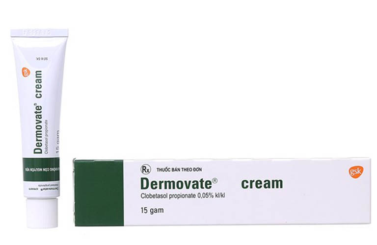 Thuốc bôi chữa bệnh á sừng Dermovate Cream