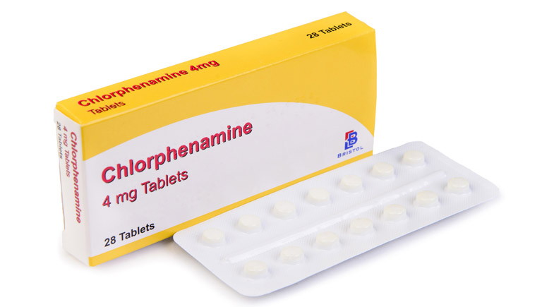 thuốc trị bệnh chàm Chlorpheniramine