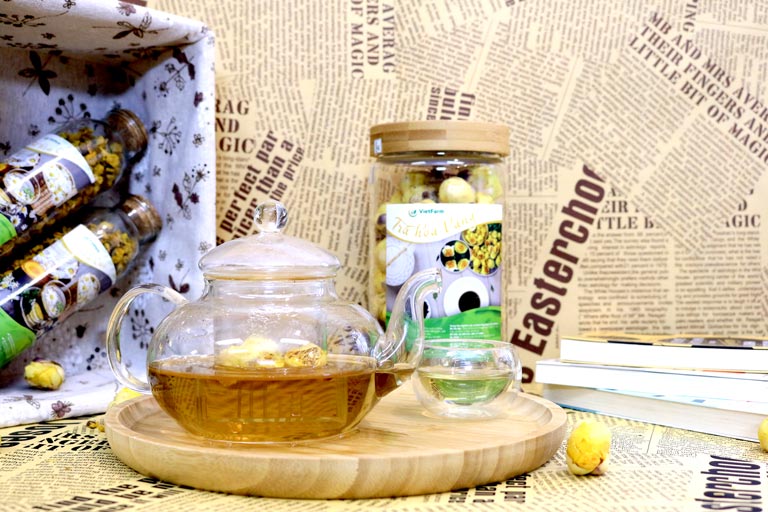 Cách pha trà đúng tiêu chuẩn sẽ đảm bảo được dược tính của trà hoa vàng